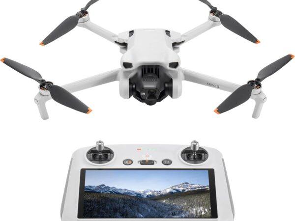 DJI Mini 3 (DJI RC) – Lightweight 3x Mechanical Gimbal Mini Camera Drone with 4K HDR Video