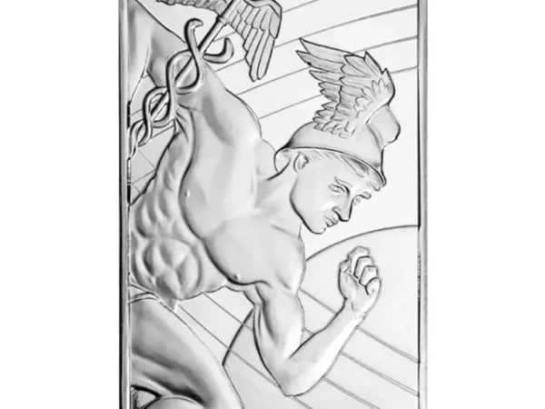 5x Sunshine Mint Mercury 1oz Silver Bars, 5 winners.
